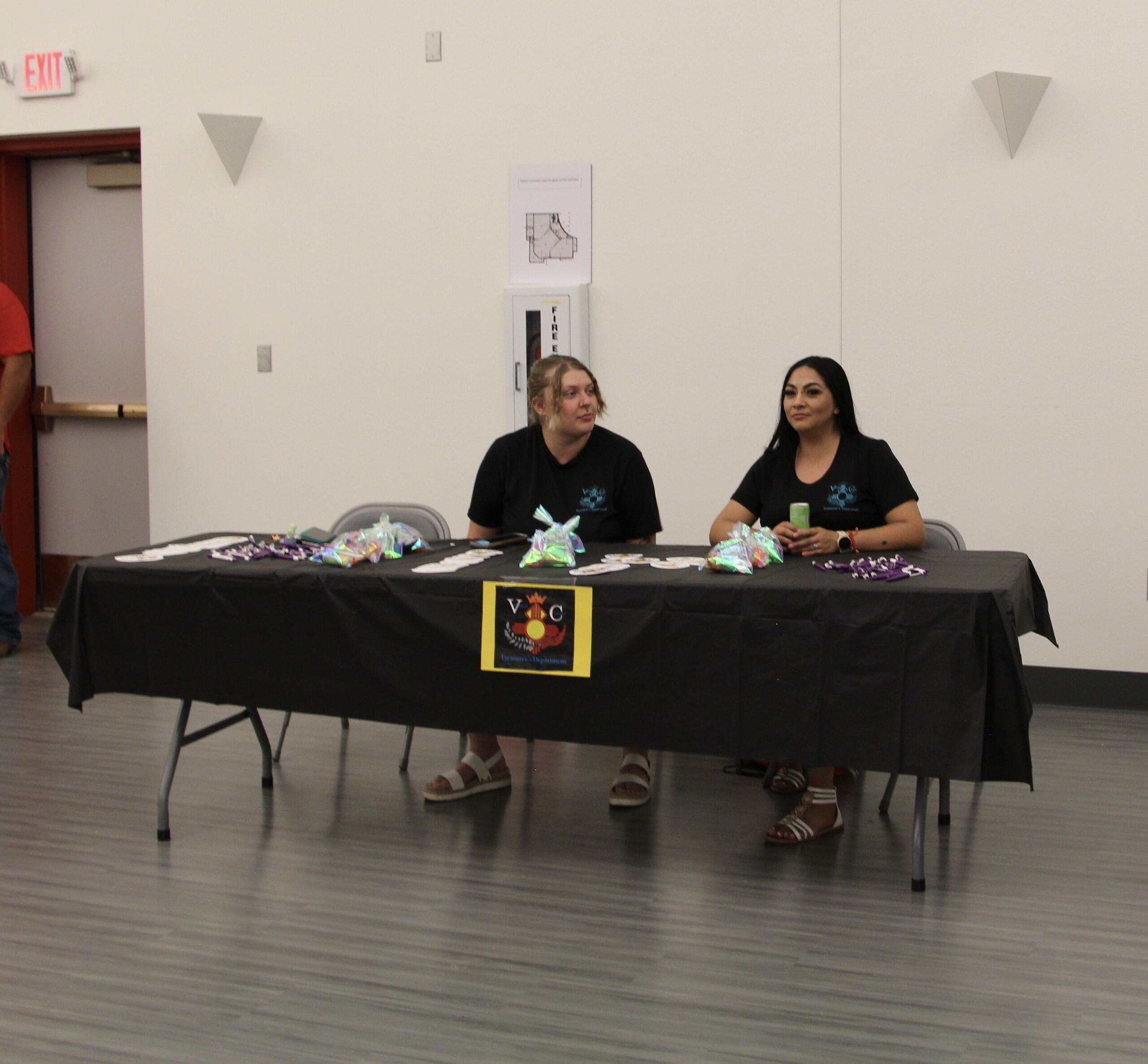 Valencia County Treasurer Department booth