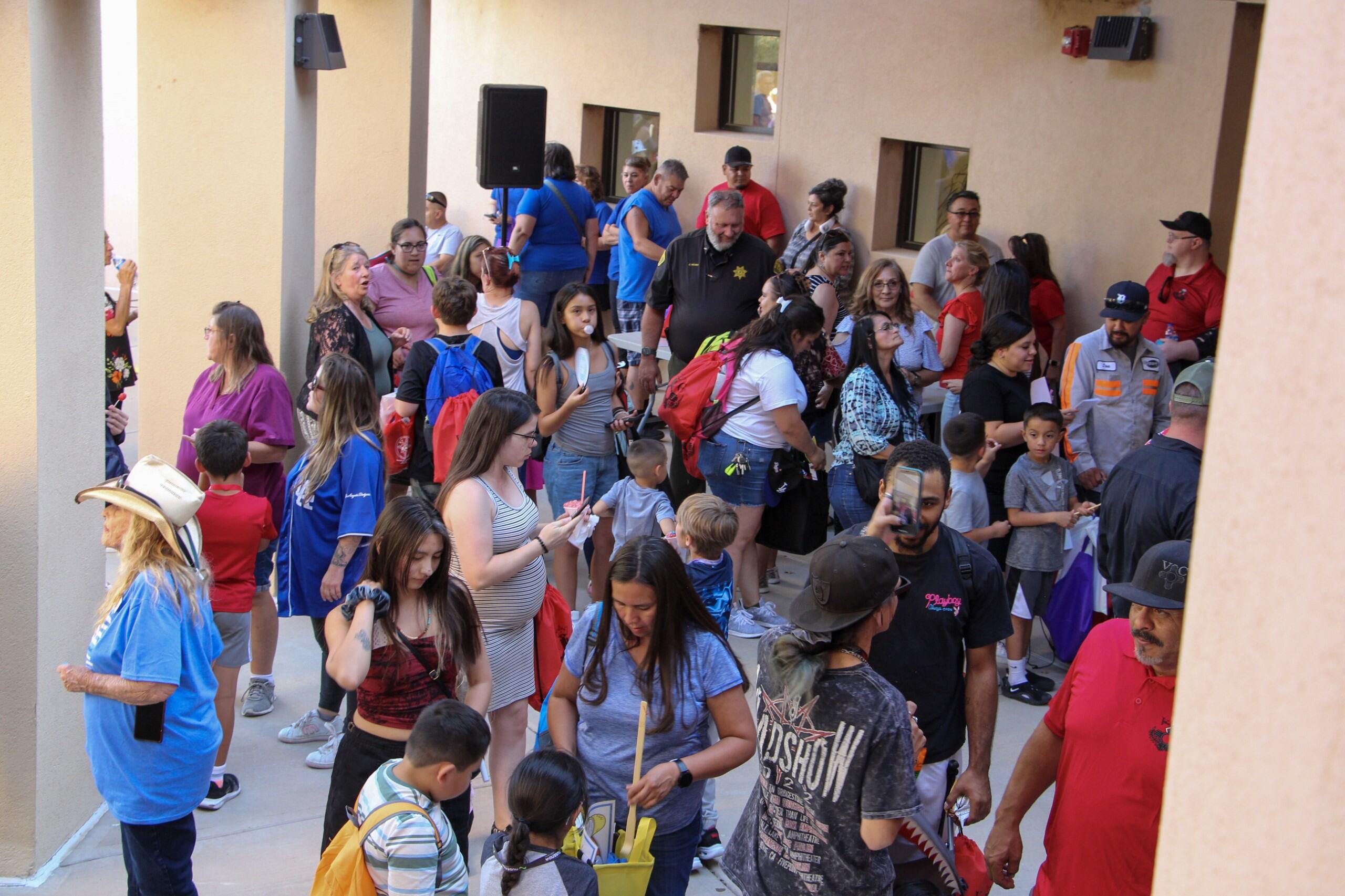 NNO Attendees gather and mingle